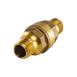Midline Valve 681U034-OM Ball Drip Valve; Automatic Drain for Fire Department Connection Pipe; Horizontal Use; 3/4 in. MIP; Brass