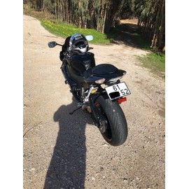 Xitomer Fender Eliminator Fit for GSXR1000 2005 2006 2007 2008 License Plate Bracket GSX-R1000 2005 2006 2007 2008 Tail Tidy, License Plate Holder for GSX-R1000, with LED License Plate Light