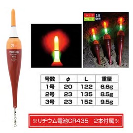 Tsuriken LFS191RG Red/Green No. 2