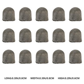 20pcs Stylus Cloth Tip Stylus Pen Fiber Cap Stylus Pen Parts Capacitive Stylus Cap Stylus Pen Tips Touchscreen Devices Fiber Tips Pencil Mesh Touch Screen Nano Conductive Cloth