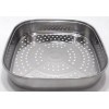 Curtis Stone CURTIS STONE 12" Square Stainless Steel Steamer Colander