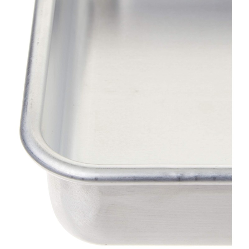 Nordic Ware 47500 Molde para Pan Cuadrado, Aluminio, 20 cm/8