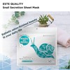 ESTE　QUALITY Snail Mucin Sheet Mask – Hydrating Facial Mask with