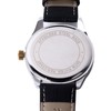 Men Quartz Watch Double Calendar Accurate Time PU Leather Strap