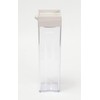 Liberty Corporation LD-314 Square Water Pitcher Vertical Horizontal 1.1 L