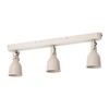 IKEA Hektar Ceiling Track 3 Spotlights Beige 904.148.97