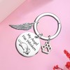 Tihnvk Cat Memorial Keychain Gifts for Cat Lovers Remembrance Gifts