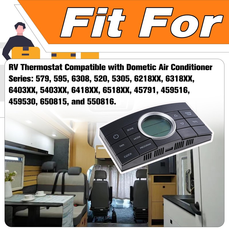 3314082.000 RV Thermostat Multi-Zone Comfort Control Center for Dometic CCC2,