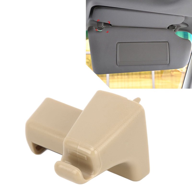 Sunvisor Clip, EGP000050VAE Interior Left Sun Visor Hook Clip Replacement