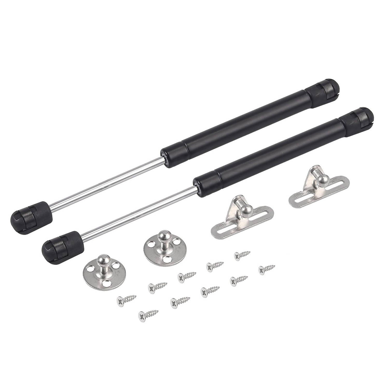 Bohner 120N Gas Struts, 2pcs Cabinet Door Hinges Lift Up Spring Flap ...