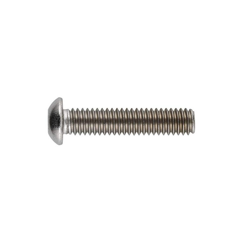 Hillman 44480 M6-1.00 x 16 Metric Stainless Steel Button Socket