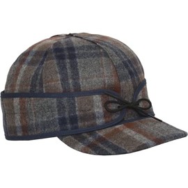 Stormy Kromer Mackinaw Cap - Winter Wool Hat with Earflaps 7 5/8