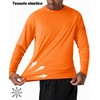 KEFITEVD Maglietta Protezione UV UPF 50+ Uomo Maniche Lunghe Estiva