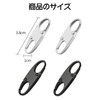 Doyime Zipper Clips (4 Pcs) Backpack Zipper Locks Double Opening