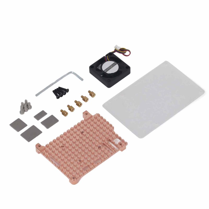 Heatsink Fan Kit for RasPi 5B 5V Single Cooling Fan