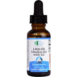 Ortho Molecular - Liquid Vitamin D3 with K2 - 1 OZ Liquid