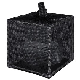 FEOXSHAL Pond Filter Box, Anti-Clogging Pond Filters for Outdoor Ponds Nylon Media Mesh Water Pump Cover Barrier Bag with Drawstring, Pond Pump Filter Bag (10 Inch)