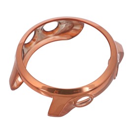 SEWACC Electroplated Protective Watch Case Compatible with Garmin Rose Gold Watch Cover Frame Design Easy Access to Controls Scratch Resistant Flexible TPU Material