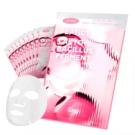 SNP 마스크팩 탄력 영양 보습 스킨리턴 에센스 10매 BNA SNP Mask Pack Elastic Nutrition Moisturizing Skin Return Essence 10 Sheets BNA