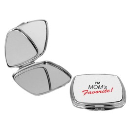 Sam Sandor - I'm Moms Favorite - Square Compact Mirror Personal Mirror