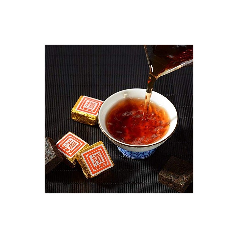 Pu'er Xiaotuo Tea 2003 Jiazi Xiaofang Brick Pu'er Tea 300g