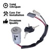 HISports Ignition key, car ignition switch, with 2 ignition keys,
