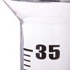 Relaxdays Rain Gauge Set with Holder, Rain Gauge for Garden,