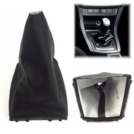 Pinochukka Compatible with Ford Focus MK2 [2008-2011] C-Max Gear Lever Gearstick Gaiter Knob Boot Cover 1548262, 8M5R7H409BKA