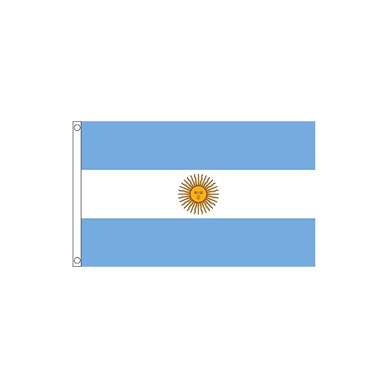 Argentina Small Flag - 3 x 2 FT - 100%