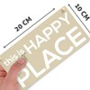 This is Our Happy Place - Handmade Shabby Chic Wood