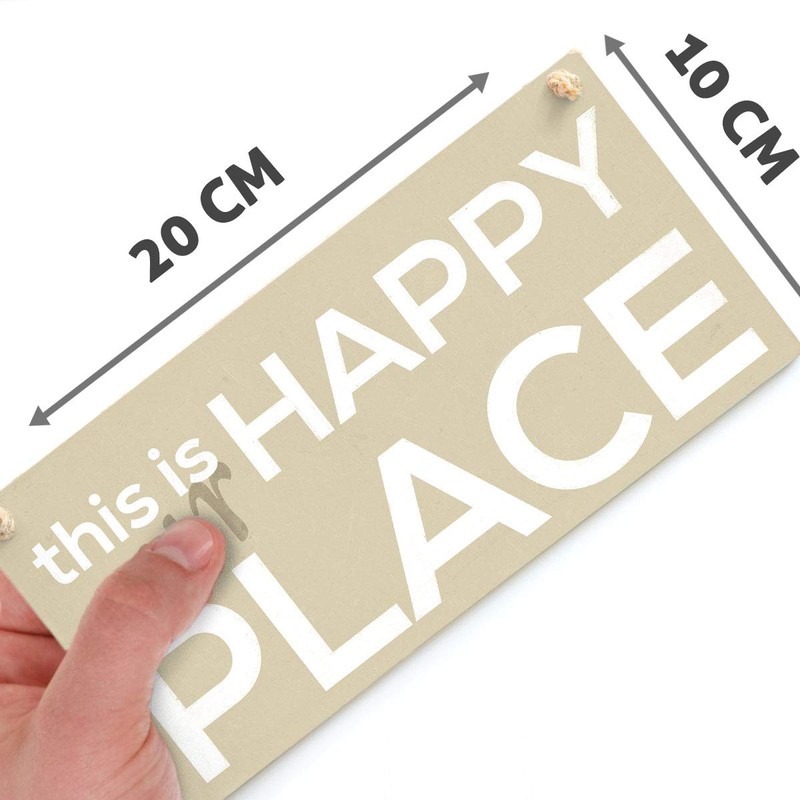 This is Our Happy Place - Handmade Shabby Chic Wood