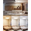 Hoshiakari LED Ceiling Light, 8 Tatami, 33W, 3,900 LM, Stepless