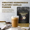 TALCUFON Madagascar Ground Vanilla Bean Powder, 100% Ground Vanilla Beans,