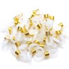 TTSAM 40 Pieces Eyeglass Chain Ends Adjustable Rubber Spectacle End