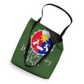 Pinoy Filipino Philippine Flag Christmas Angel Nativity Tote Bag