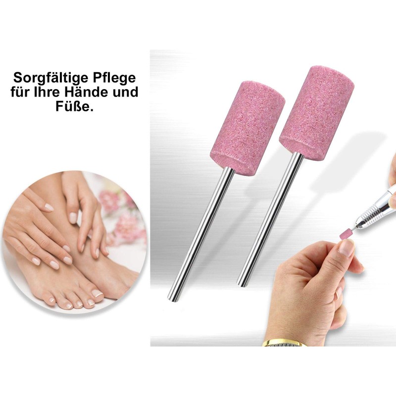 Corundum Stone Grinder Ceramic Grinder Nail Cutter Manicure Nail Bit