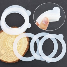 13 Glass Rubber Rings for Preserving Jar Lids, Preserving Jars