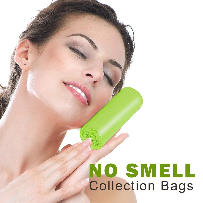 Compostable Trash Bags, 2.6 Gallon Small Disposable Compost Bags 200