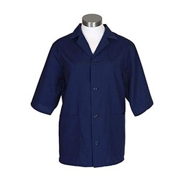 FAME« Unisex Button Smock ? Counter Coat - Navy/MD (WFA82349NAMD)