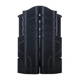 Fortitude Sports Table Tennis Net | Ping Pong Net For Dining Table | Retractable Table Tennis Net | Adjustable Portable Travel Net For Indoors or Outdoors (Black)