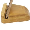 Bamboo Desktop Cell Phone Stand Holder