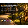 Outdoor Waterproof Spot Light Solar Garden LED Landscape Patio Decor