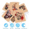 Piel Falsa Sintética Practica Tatuaje Cuero Flexible 5pzs F