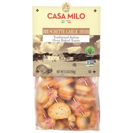 Casa Milo Garlic Herb Bruschette 8 x 5.3 oz