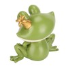 Frog Key Holder Statue Candy Dish Sculpture Living Room Tabletop