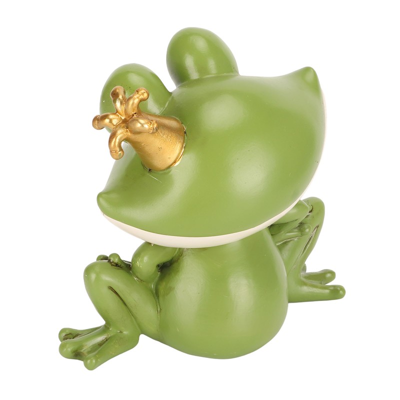 Frog Key Holder Statue Candy Dish Sculpture Living Room Tabletop