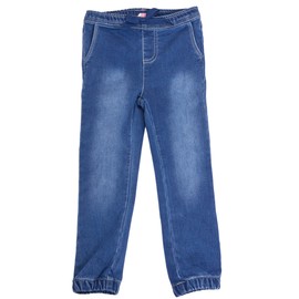 YMI Toddler Girl Kozy Pull-On Joggers with Faux Drawstring, Sizes 4T, 5T, 6T, 6X, Girls, Denim Pants for Toddlers