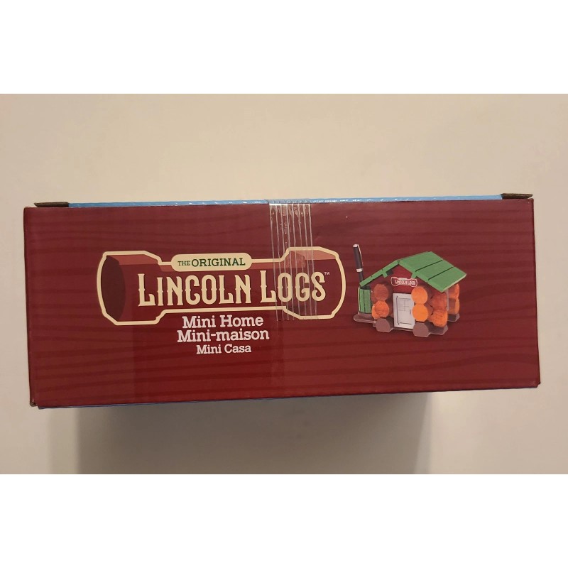 Lincoln Logs Original Lincoln Logs Mini Home 27 PC Building
