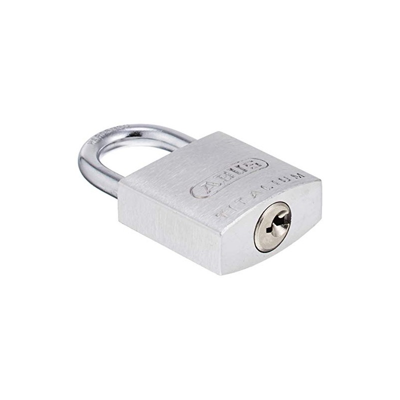 ABUS アバス南京錠 TITALIUM 64TI シルバー 25