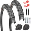 SIMEIQI 26X2.125 Inch for Mountain Bike Tires (2 Tires 2